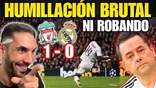 El LIVERPOOL HUMILLA al MADRID y PENALTI de TCHOUAMENI por MANO PERDONADO &iexcl;NI ROBANDO!