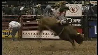Little Yellow Jacket bucks Cody Custer - 00 PBR Salt Lake City