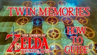 HOW TO DO TWIN MEMORIES - SHEE VENATH / VANEER SHRINE GUIDE - ZELDA BREATH OF THE WILD - SWITCH