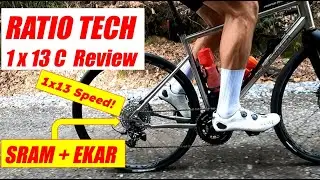 Ratio Tech 13 C Review w/ Campagnolo Ekar and Sram.1x13 Speed Gravel Setup