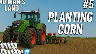 Epic Corn Silage Planting Timelapse! No Man’s Land Madness | FS22 - Ep5 #fs22 #silage 