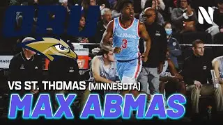 Max Abmas Oral Roberts Golden Eagles vs St. Thomas (Minnesota) Tommies | 38 PTS, 6 REB, 4 AST