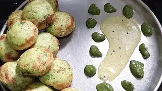 Breakfast Recipe Green Peas Appe...@KishorisParadise 