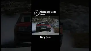 MERCEDES W201 BABY BENZ FIRST C-CLASS #mercedes #mercedesbenz