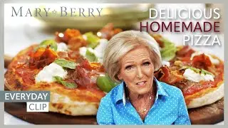 Delicious Homemade Pizza Recipe | Mary Berry Everyday | Mary Berry