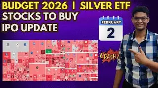 IPO Update | Budget 2026 Stocks | Silver ETF Crashed Hold Or Sell | Gold ETF Crashed | ShareX India