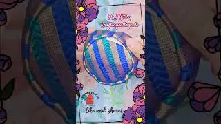 String pouch DIY Kit #easystitch #learntostitch #diyprojects #handmade #stitchingforbeginners #gift