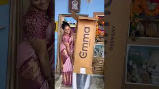 Unboxing Emma Latex || Mattress #shorts #backpain