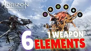 MOST POWERFUL WARRIOR BOW | Ultimate Elemental Fury Build | Horizon Forbidden West