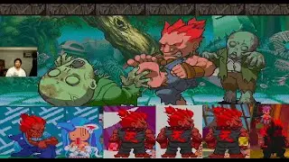 AKUMA HAS LOW HEALTH AND BIG DAMAGE: POCKET FIGHTER
