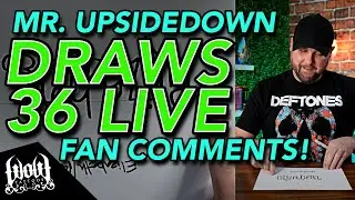 Drawing 36 Ambigram Tattoo Comments During 2 Hour Live - See Description For Each Design Linked