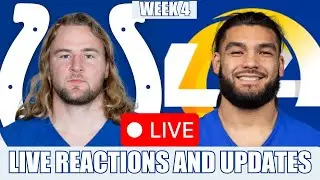 Indianapolis Colts vs. Los Angeles Rams Week 4 Live Play by Play, Reactions And Updates