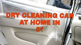 dry cleaning car at home in 5 RS