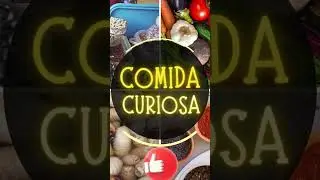 CANAL COMIDA CURIOSA #comida #culin&aacute;ria #curiosidades #receitas #bizarro #ex&oacute;tico #comidaestranha