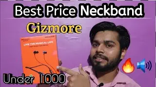 Gizmore Neckband ||  Lightweight || Long Battery Life| | Techy Unbox