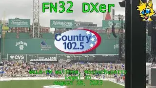 Country 102.5 | WKLB-FM Waltham, Massachusetts Legal ID (8/18/2023)