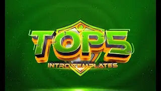 Top 5 New Attractive Logo Reveal Intro Templates for After Effects || Top 5 YouTube Intros