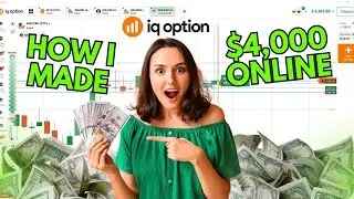 how i made 4000 doller online | iq option trading 2026
