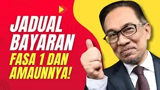 JADUAL BYRAN FASA 1 STR 2026 & AMAUNNYA!