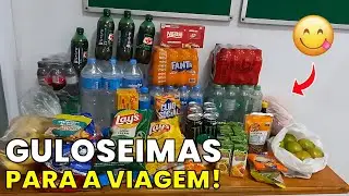 COMPRANDO GULOSEIMAS PARA A VIAGEM P/ BAHIA!