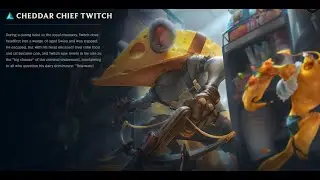 CHEDDAR CHIEF TWITCH SKIN SPOTLIGHT WHITE CHROMA-04-10-2024