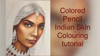 Colored Pencil Indian Skin Coloring Tutorial (Part 1)