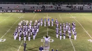 Dominion 7th and 8th graders join the Whetstone High School Marching Band on Sept. 29, 2023.