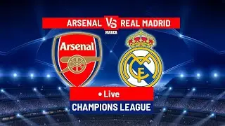 Real Madrid 1-2 Arsenal Watchalong | UEFA CHAMPIONS LEAGUE  #realmadridarsenal #realmadrid #ucl