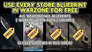 EVERY BLUEPRINT *FREE* WITH THIS GLITCH ( Warzone/Bo6 ) * UNLOCK ALL BLUEPRINTS*