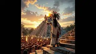 🔥 Mayan Priest Ritual at Sunset  Ancient Civilization Short  RFreeVids