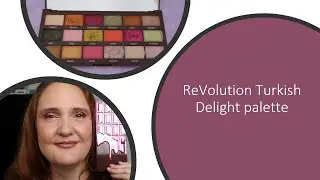 revolution turkish delight palette swathces