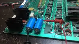 1979 Midway Galaxian Arcade PCB Repair