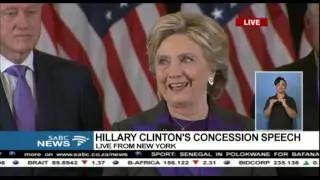 Hillary Clinton's concession speech