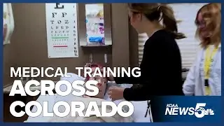 Mobile medical lab helps give students healthcare experience