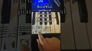 Best of Wives and Best of Women- piano tutorial