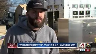 Group builds tiny homes for homeless veterans
