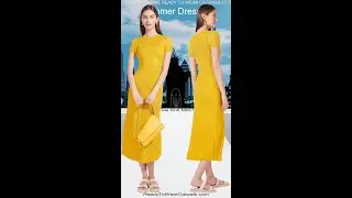 Staud Gem Fine Knit Midi Dress - Fashion Show #Shorts
