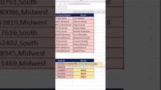 Unlock the Magic of Vlookup with Wildcards - #shorts