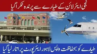 Bird strike disrupts flight operations at Lahore airport | 14 October 2019 | 92NewsHD