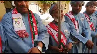 فرقة البوارق للفنون الشعبية.  نزوى