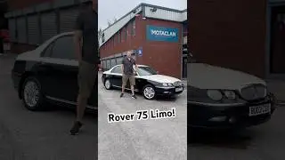Реставрирую свой лимузин Rover 75. Вы когда-нибудь видели такой? #классическиеавтомобили