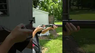 Target shooting. I didn&rsquo;t know my gun had blowback￼#bbgun #pelletguns