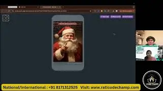Christmas App in Python made by Ayan from Dubai
