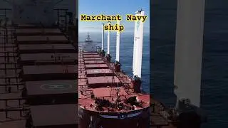 Marchant Navy ship #containership #ship #merchantship #cargoship #viralshort #youtubeshorts
