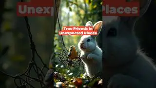 Rabbit Saves Little Bird 🐇🐦 | Unexpected Animal Friendship