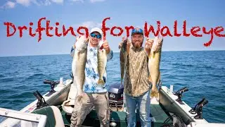 Drifting for Walleye on Lake Erie, July 4th update and tips