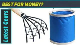 Yosogo 5-Tine Ninja Steel Claws Hand Rake - Best Compact Tool for Gardening and Weeding