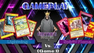 MetaZoo Gameplay: Lightning Vs Flame Spirit Game 1