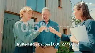 Sell for 0.5% or a $995 flat fee. Stop wasting equity on high commissions. List with TruDeals today!