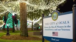 Del Webb Stone Creek, Ocala, FL - Light Up Downtown Ocala 2020